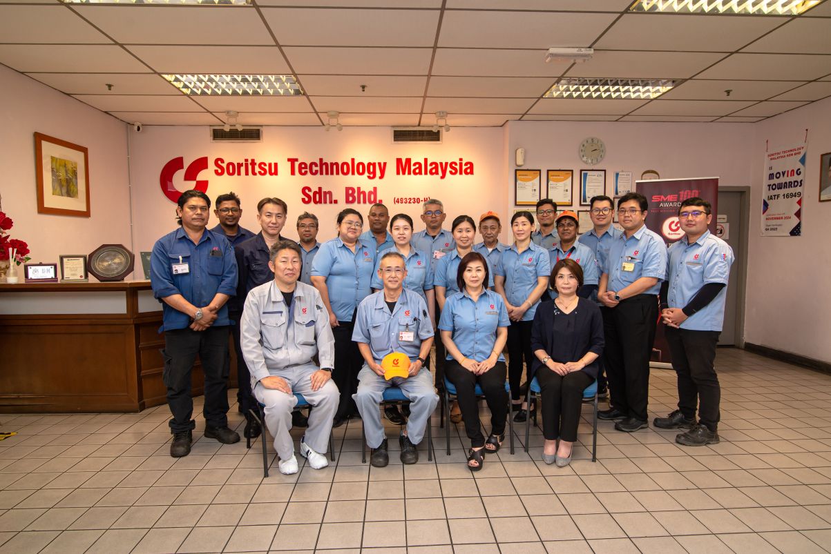 Soritsu Technology Malaysia team group photo
