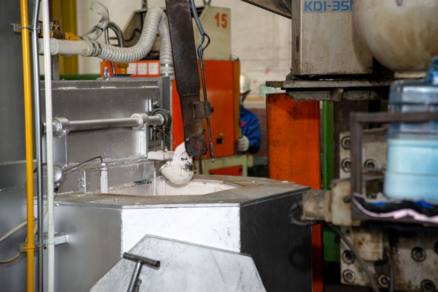 Die casting process