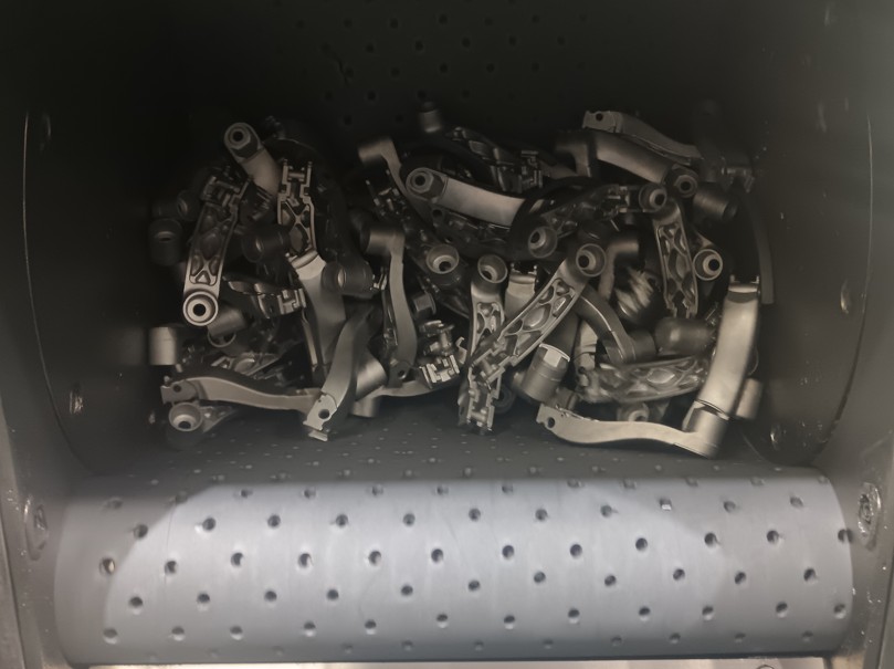 Shot blasting surface treatment